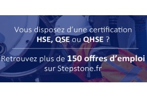 Offre d emploi charge hygiene securite environnement